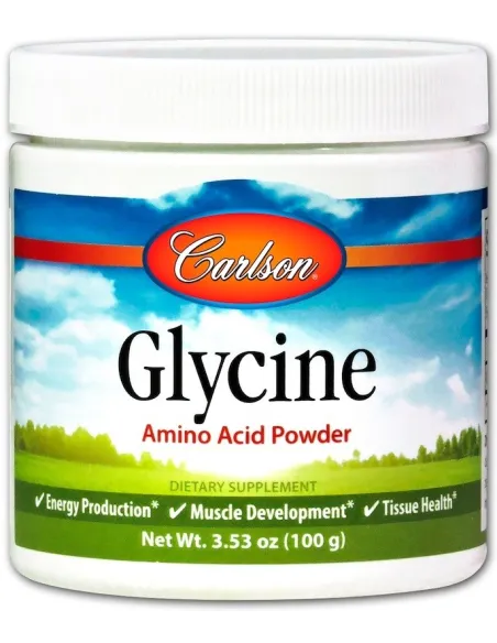 Glycine Amino Acid Powder de Carlson Labs | Body Nutrition (FR)