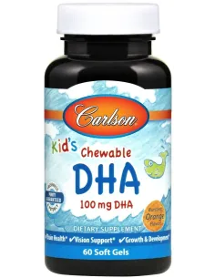 BodyNutrition | Kid's Chewable DHA (60 softgels) Carlson Labs