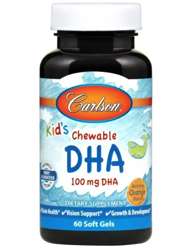 BodyNutrition | Kid's Chewable DHA (60 softgels) Carlson Labs