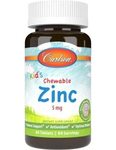 BodyNutrition | Kid's Chewable Zinc Carlson Labs