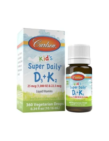 Carlson Labs Kid's Super Daily D3 + K2 | Body Nutrition (ES)