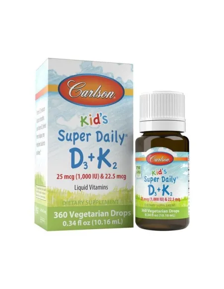 Carlson Labs Kid's Super Daily D3 + K2 | Body Nutrition (ES)