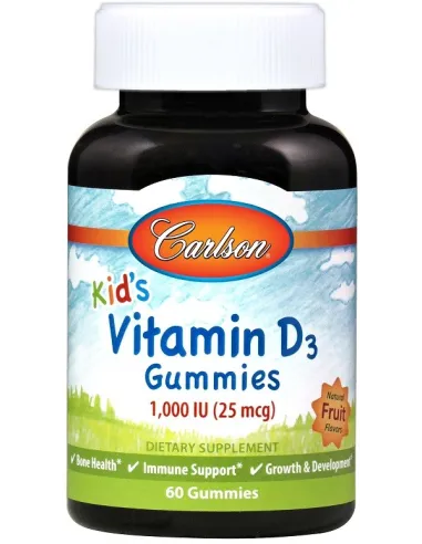 BodyNutrition | Kid's Vitamin D3 Gummies Carlson Labs