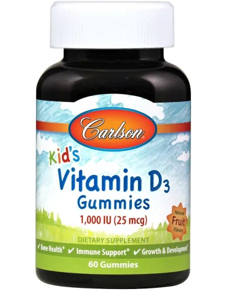 BodyNutrition | Kid's Vitamin D3 Gummies Carlson Labs