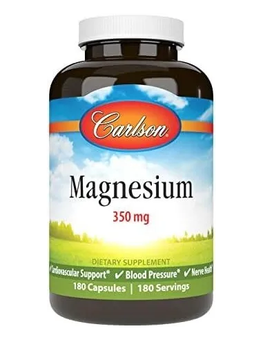 Carlson Labs Magnesium 350mg | Body Nutrition (ES)