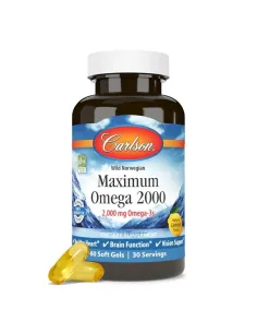 BodyNutrition | Maximum Omega 2000 (60 softgels) Carlson Labs
