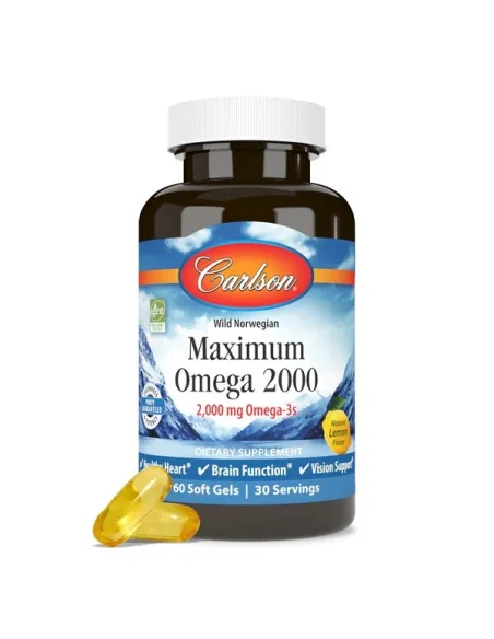 BodyNutrition | Maximum Omega 2000 (60 softgels) Carlson Labs