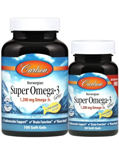 BodyNutrition | Norwegian Super Omega-3 Gems Carlson Labs