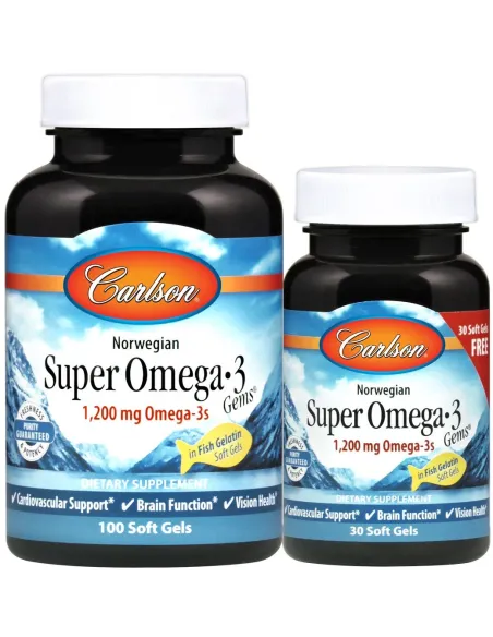 BodyNutrition | Norwegian Super Omega-3 Gems Carlson Labs