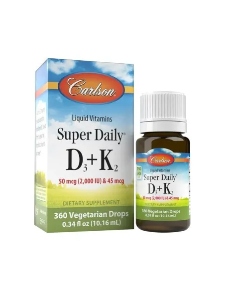 Super Daily D3 + K2 de Carlson Labs | Body Nutrition (FR)