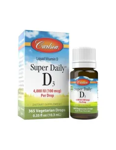 BodyNutrition | Super Daily D3 4000 IU Carlson Labs