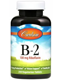 BodyNutrition | Vitamin B-2 100mg Carlson Labs