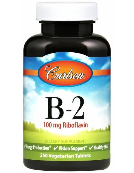 BodyNutrition | Vitamin B-2 100mg Carlson Labs