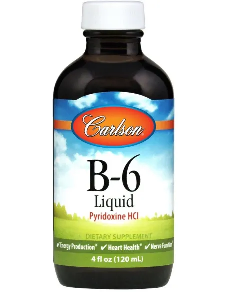 Carlson Labs Vitamin B-6 Pyridoxine Hcl | Body Nutrition (ES)
