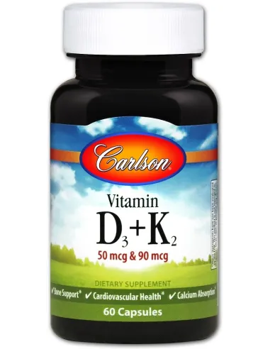 Vitamin D3 + K2 by Carlson Labs | Body Nutrition (EN)