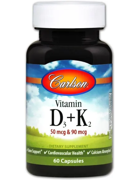 Vitamin D3 + K2 by Carlson Labs | Body Nutrition (EN)