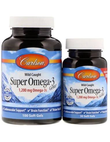 BodyNutrition | Wild Caught Super Omega-3 Gems Carlson Labs