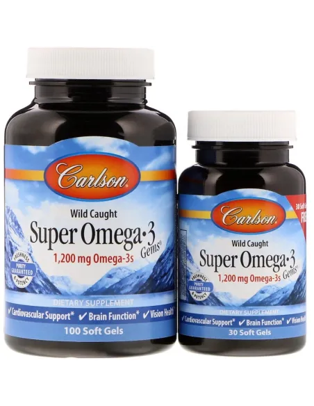 BodyNutrition | Wild Caught Super Omega-3 Gems Carlson Labs