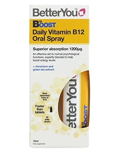 BodyNutrition | Boost B12 Oral Spray BetterYou