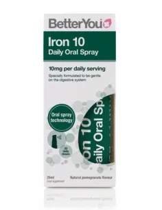 BodyNutrition | Iron 10 Daily Oral Spray (10mg) BetterYou