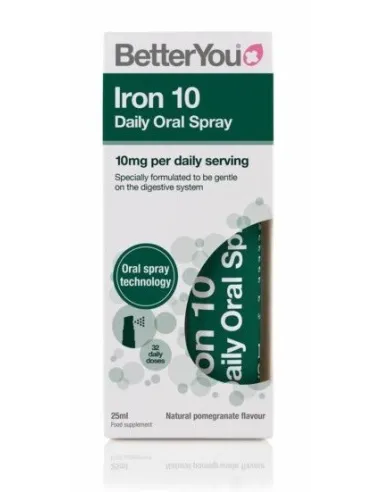 Iron 10 Daily Oral Spray (10mg) von BetterYou | Body Nutrition (DE)