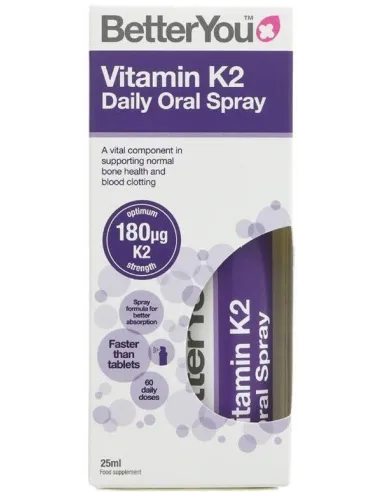 Vitamin K2 Oral Daily Oral Spray de BetterYou | Body Nutrition (FR)