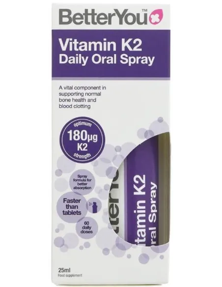 Vitamin K2 Oral Daily Oral Spray de BetterYou | Body Nutrition (FR)