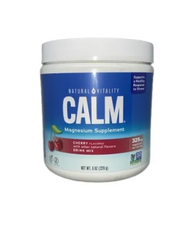 Calm Magnesium Powder (226g) von Natural Vitality | Body Nutrition (DE)