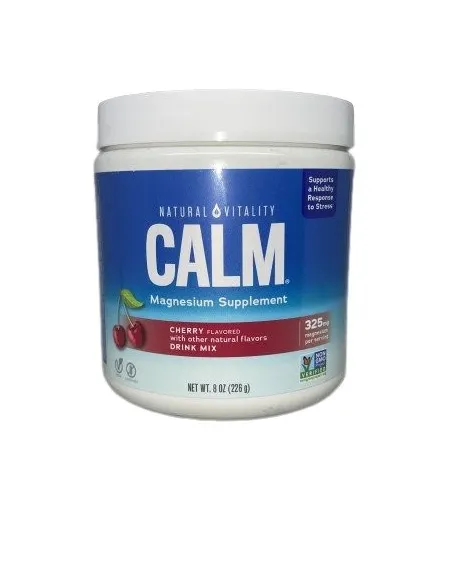 Calm Magnesium Powder (226g) von Natural Vitality | Body Nutrition (DE)
