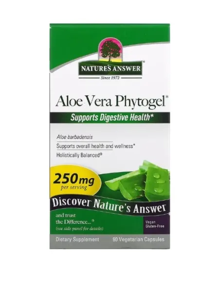 Aloe Vera 250mg de Nature s Answer | Body Nutrition (FR)