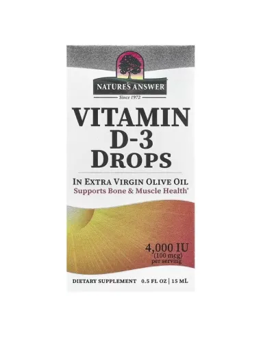 Vitamin D-3 Drops 4000IU