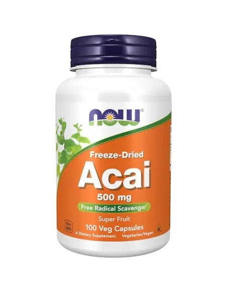 Acai 500mg por NOW Foods
