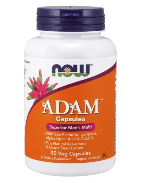 BodyNutrition | ADAM Multi-Vitamin for Men (90 vcaps) NOW Foods