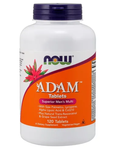 ADAM Multi-Vitamin for Men (120 tabs) de NOW Foods | Body Nutrition (FR)