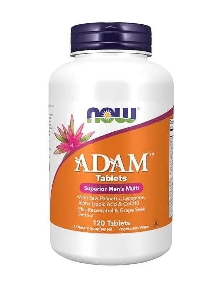 ADAM Multi-Vitamin for Men (120 tabs) de NOW Foods | Body Nutrition (FR)