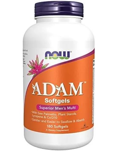 BodyNutrition | ADAM Multi-Vitamin for Men (180 softgels) NOW Foods
