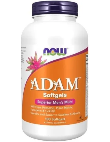 BodyNutrition | ADAM Multi-Vitamin for Men (180 softgels) NOW Foods