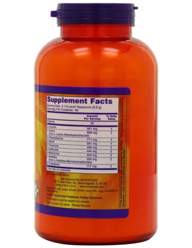 NOW Foods Amino 9 Essentials (330g) | Body Nutrition (ES)