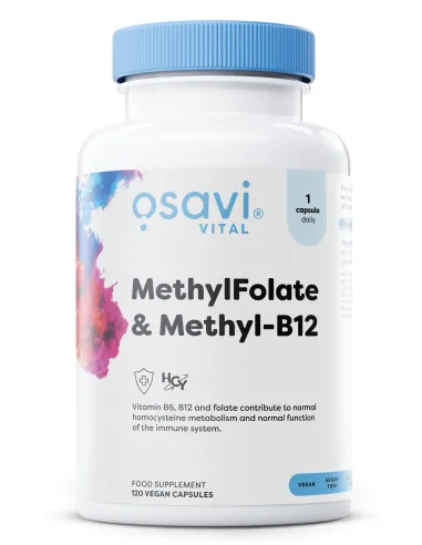MethylFolate & Methyl-B12 - 120 vegan caps