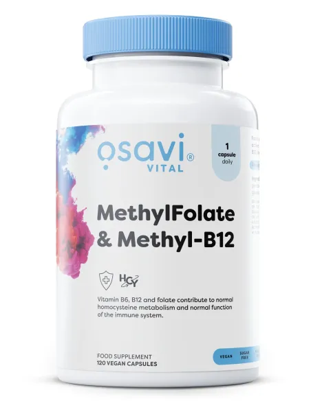MethylFolate & Methyl-B12 - 120 vegan caps