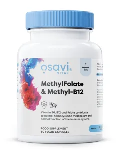 MethylFolate & Methyl-B12 - 60 vegan caps
