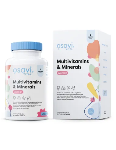 Multivitamins & Minerals Woman - 90 vegan caps