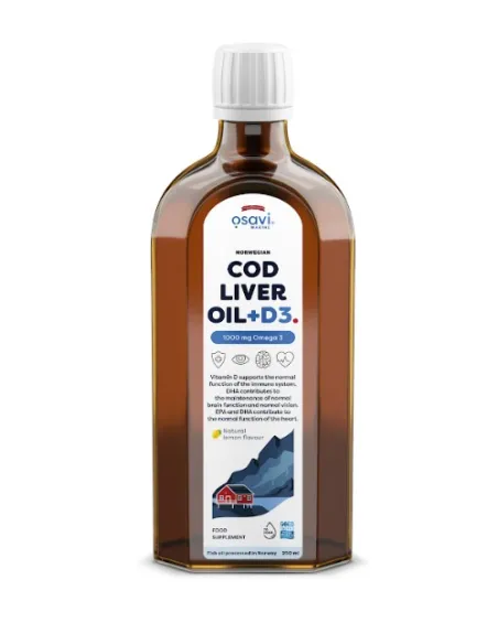 Norwegian Cod Liver Oil + D3