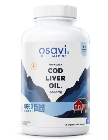 Norwegian Cod Liver Oil Softgels