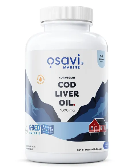 Norwegian Cod Liver Oil Softgels