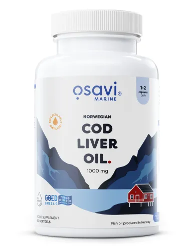 Norwegian Cod Liver Oil Softgels