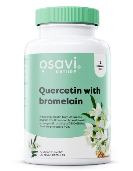 Quercetin with Bromelain - 120 vegan caps