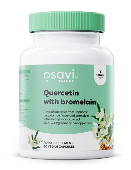 Quercetin with Bromelain - 60 vegan caps