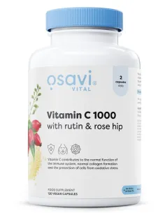 Vitamin C1000 with Rutin & Rose Hip - 120 vegan caps