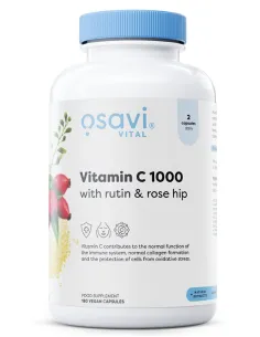 Vitamin C1000 with Rutin & Rose Hip - 180 vegan caps